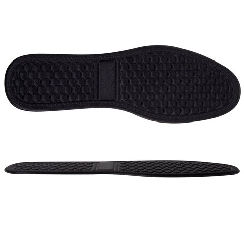 Стельки для обуви c МАССАЖНЫМ ЭФФЕКТОМ, материал HI-POLY, размер RU 39-45 / EU 40-46, с линиями выреза, SHEGRA (ШЕГРА), 700753