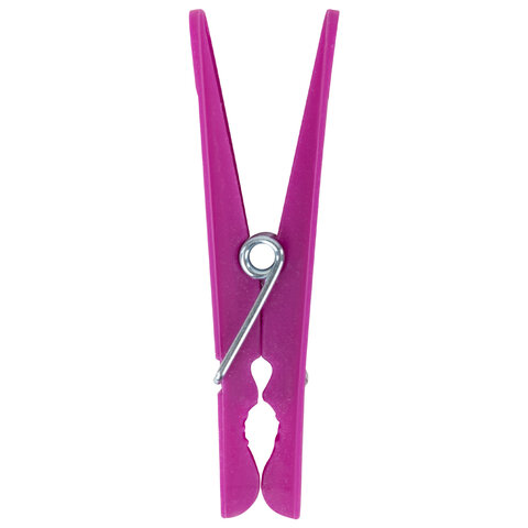 Прищепки бельевые 6,8 см, КОМПЛЕКТ 20 штук, пластик, ассорти, PRIMILA (ПРИМИЛА) COMPACT, 700520