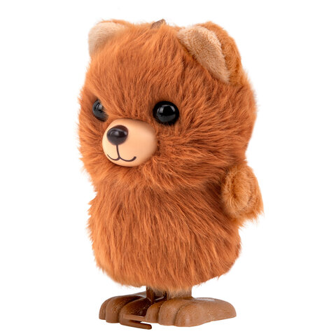 Игрушка мягкая заводная "Мишка", высота 13 см, WOOZOO (ВУЗУ), 666191