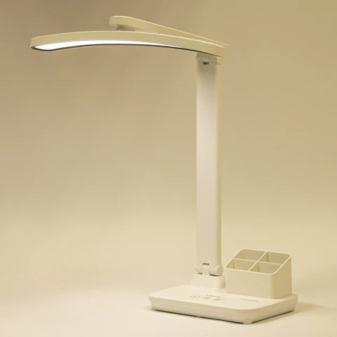 Настольная лампа / светильник беспроводная SONNEN PT-401, органайзер, USB, LED, 5 Вт, 3 режима, 238779