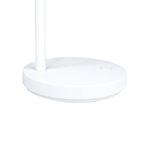 Настольная лампа светильник "Аврора" на подставке, цоколь E27, 15 Вт, белый