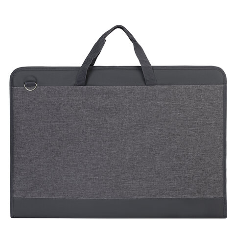 Папка сумка для рисунков и чертежей каркасная А2 (45х65 см), экокожа, BRAUBERG ART CLASSIC, 272990