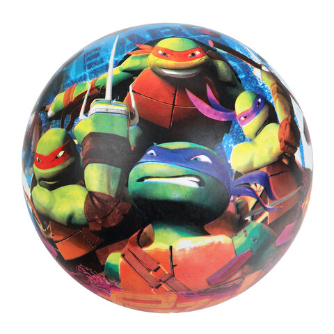 Мяч надувной полноцветный, лицензия, ПВХ, 23 см, АССОРТИ 10 видов, 665639