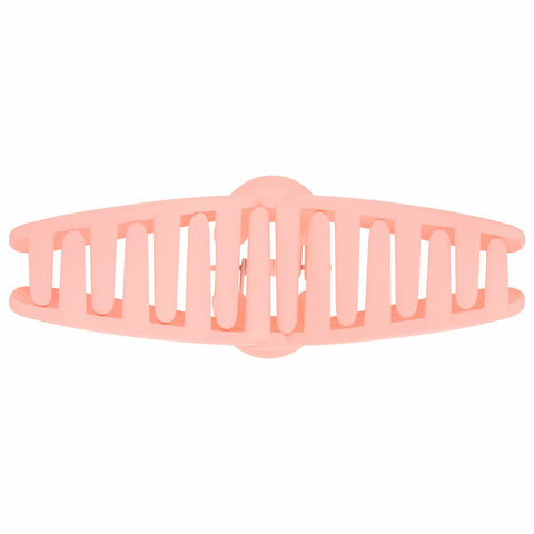 Краб для волос 12,5 см, soft-touch, розовый, MONTE VITA (МОНТЕ ВИТА), 457011