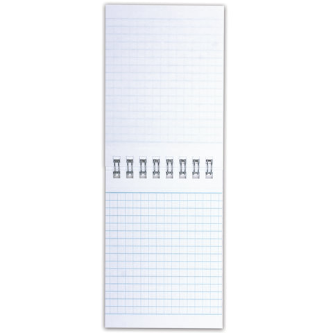 Блокнот МАЛЫЙ ФОРМАТ А7 75х105 мм, 40 л., гребень, картон, клетка, HATBER, "INSIDE Стиль", 004691, 40Б7B1гр_01622