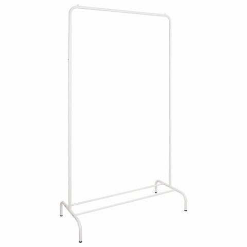 Вешалка для плечиков "Радуга-1", 1500х820х390 мм, металл, белая, ВНП 298 Б