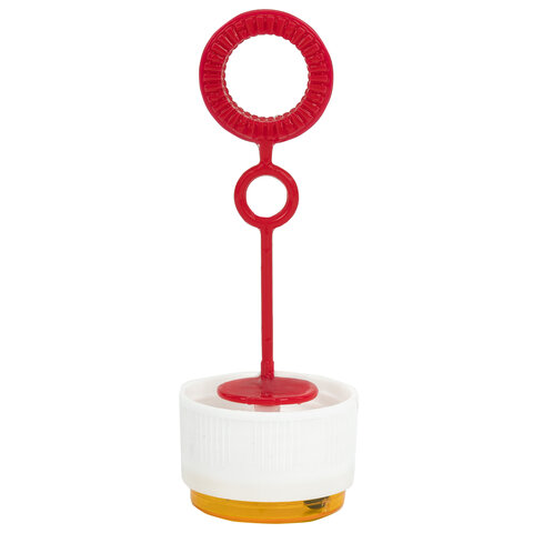 Мыльные пузыри 60 мл, с игрушкой на крышке, BRAUBERG KIDS, 665453