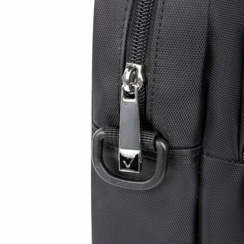 Сумка портфель BRAUBERG PROTECT с отделением для ноутбука 15,6", 2 отделения, черная, 30х40х7 см, 270831