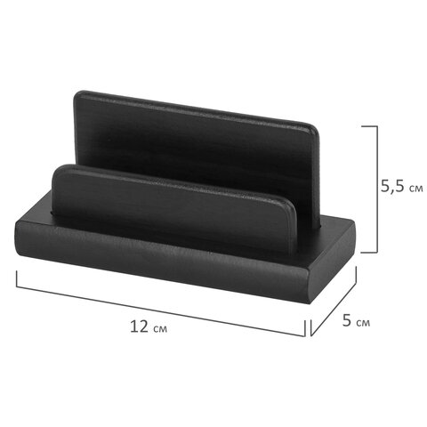 Набор подарочный настольный BESTAR "Platon" из дерева, 11 предметов, цвет "черное дерево", 237214