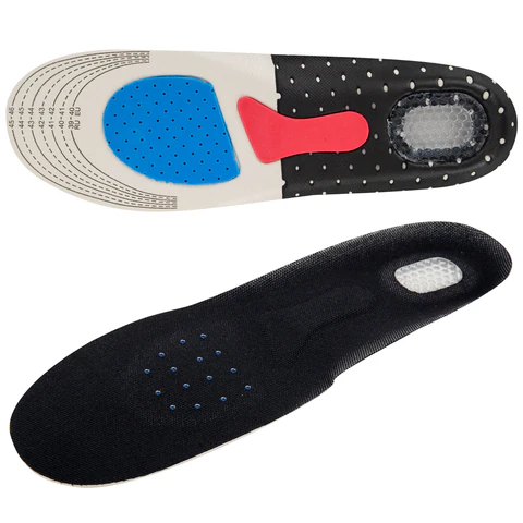 Стельки для обуви СПОРТИВНЫЕ, материал EVA SPORT, размер RU 39-45 / EU 40-46, с линиями выреза, SHEGRA (ШЕГРА), 700747