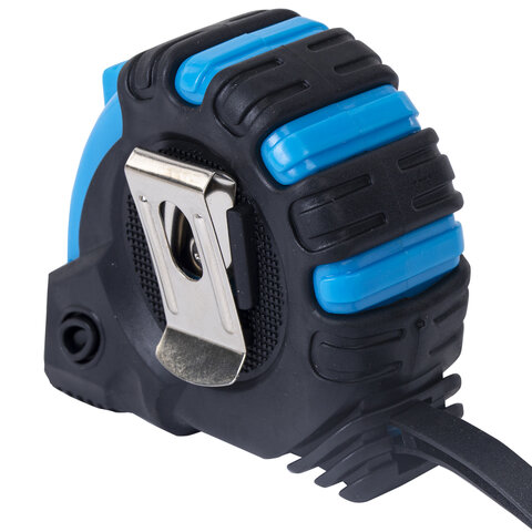 Рулетка измерительная 3 м х 16 мм, обрезиненный корпус, 3 фиксатора, RABBITEX (РАББИТЕКС) Special, 671353