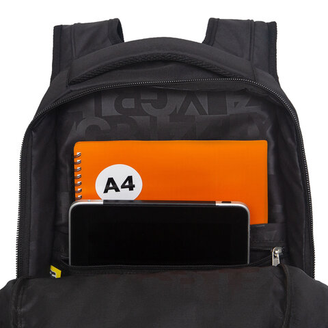 Рюкзак GRIZZLY школьный, анатомическая спинка, 2 отделения, для мальчиков, "ORIGINAL", 43х31х20 см, RU-531-1/1