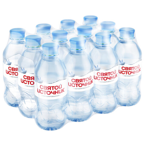 Вода негазированная питьевая СВЯТОЙ ИСТОЧНИК 0,33 л