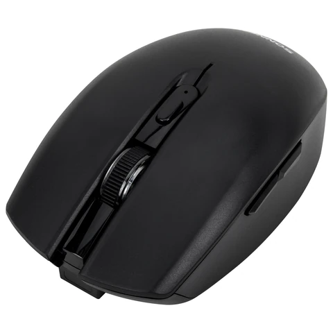 Мышь беспроводная USB, 800/1200/1600 dpi, 5 кнопок + колесо-кнопка, оптическая, SONNEN Q80, черная, 513945