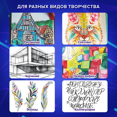 Ручки капиллярные (линеры) 12 ЦВЕТОВ, BRAUBERG "FINE 040", шестигранные, линия 0,4 мм, 144143