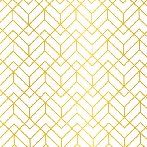 Бумага упаковочная подарочная мелованная "Golden pattern", 70x100 см, 10 дизайнов ассорти, ЗОЛОТАЯ СКАЗКА, 591912