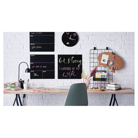 Маркер меловой EDDING 4085, 1-2 мм, БЕЛЫЙ, влагостираемый, для гладких поверхностей, Е-4085/49, E-4085/49