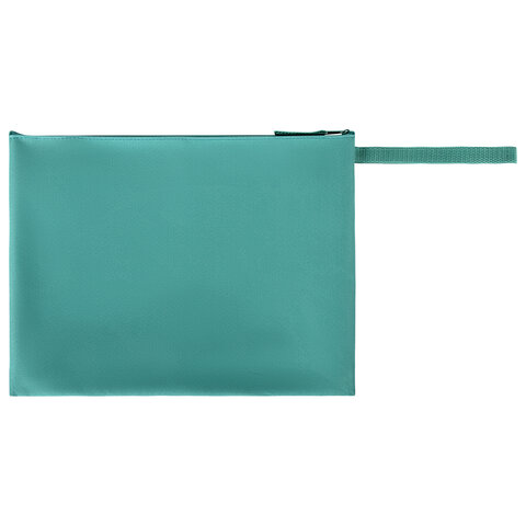 Папка для тетрадей BRAUBERG А4, 1 отделение, полиэстер, на молнии, с ручкой, "Cactus", 270325