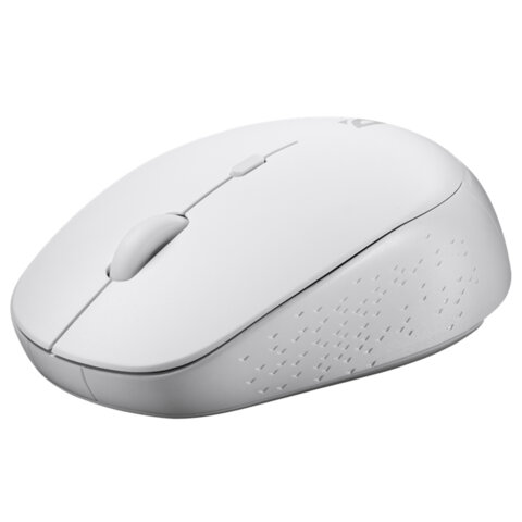 Мышь беспроводная DEFENDER Auris MB-027, USB, 3 кнопки + 1 колесо-кнопка, оптическая, белая, 52028