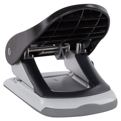 Дырокол BRAUBERG "Jet", до 40 листов, черный, 224341