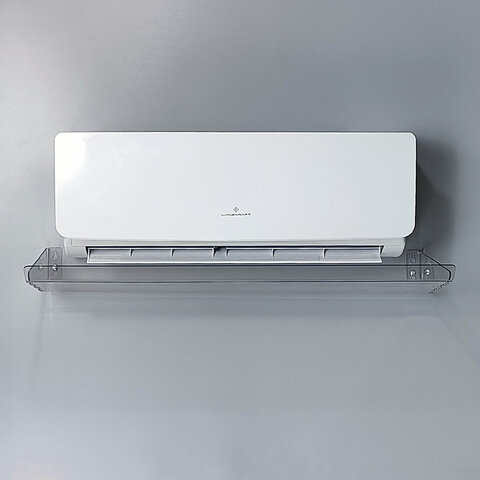 Экран для кондиционера настенного 100х1150х315 мм, ПЭТ, прозрачный, 2 мм, 10000023