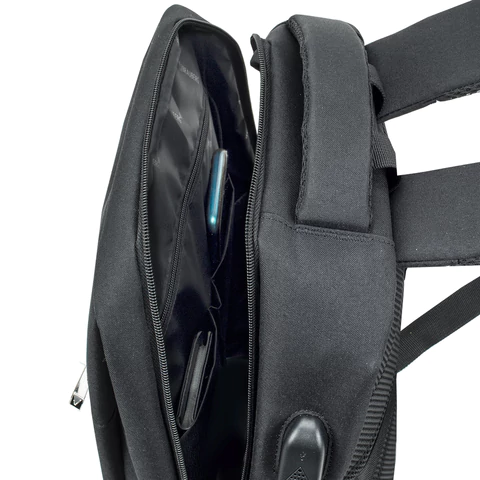 Рюкзак BRAUBERG FUNCTIONAL с отделением для ноутбука, USB-порт, багажная лента, "Firm", 43x30x15 см, 272576