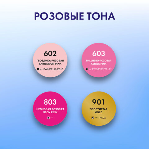 Краски акриловые для техники "Флюид Арт" (POURING PAINT), 4 цвета по 120 мл, Розовые тона, BRAUBERG ART, 192238