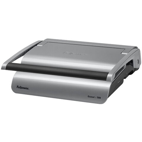 Переплетная машина для пластиковой пружины FELLOWES "QUASAR+", пробивает до 25 л., сшивает до 500 л., FS-56277