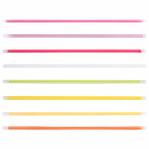 Светящиеся (неоновые) палочки 100 штук + 5 в ПОДАРОК! в тубе, ассорти, ЗОЛОТАЯ СКАЗКА, 662596