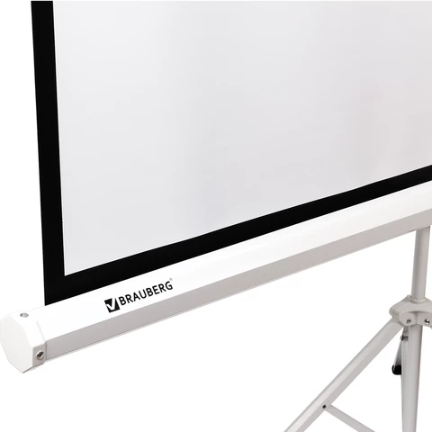 Экран проекционный на треноге (150х150 см), матовый, 1:1, BRAUBERG "TRIPOD", 236729