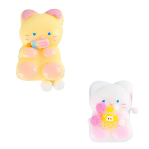 Игрушка-антистресс "КОШЕЧКА", 9х6 см, ассорти 2 вида, дисплей, JOLLY JOT (ДЖОЛЛИ ДЖОТ), 665782