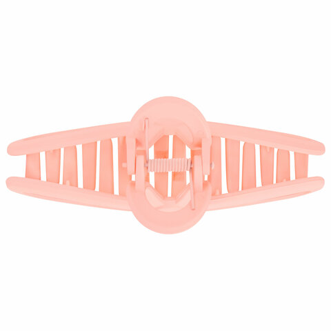 Краб для волос 12,5 см, soft-touch, розовый, MONTE VITA (МОНТЕ ВИТА), 457011