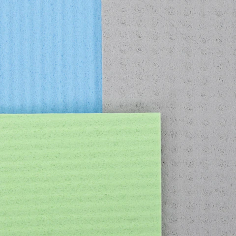 Салфетки губчатые для уборки кухни 15х18 см, ЦЕЛЛЮЛОЗНЫЕ, КОМПЛЕКТ 3 шт., цветные, LAIMA, 700265