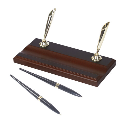 Набор подарочный настольный BESTAR "Titan" из дерева, 8 предметов, цвет "орех", 236367