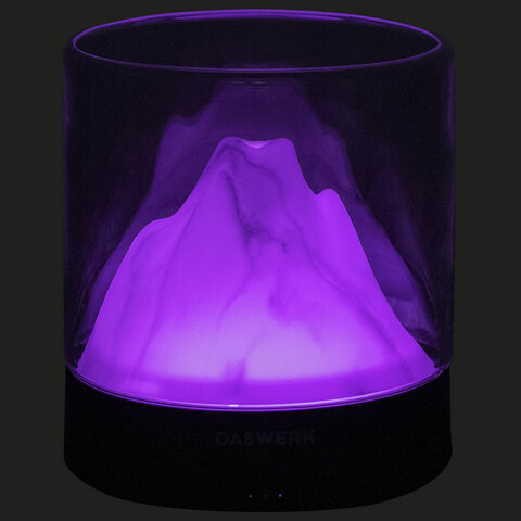 Увлажнитель воздуха аромадиффузор, подсветка и таймер, 300 мл, Аромамасло в ПОДАРОК, DASWERK (ДАСВЕРК), 456847