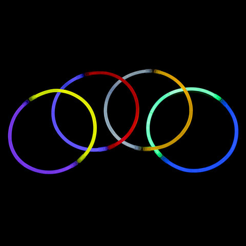 Светящиеся (неоновые) палочки 100 штук + 5 в ПОДАРОК! в тубе, ассорти, ЗОЛОТАЯ СКАЗКА, 662596