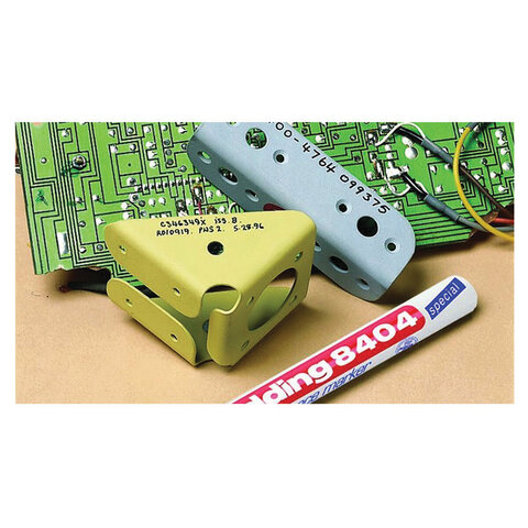 Маркер аэрокосмический EDDING 8404, ЧЕРНЫЙ, 0,75 мм, круглый наконечник, E-8404