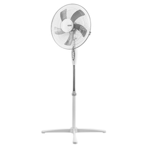 Вентилятор напольный CENTEK CT-5035, 3 режима, d=43 см, 40 Вт, серый, CT-5035 White