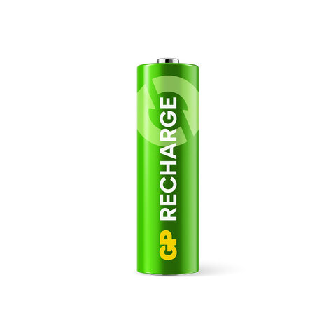 Батарейки аккумуляторные GP ReCharge Ni-Mh пальчиковые КОМПЛЕКТ 2 шт., АА (HR6) 1000 mAh, 100AAHCV, 100AAHCV-2CRSB