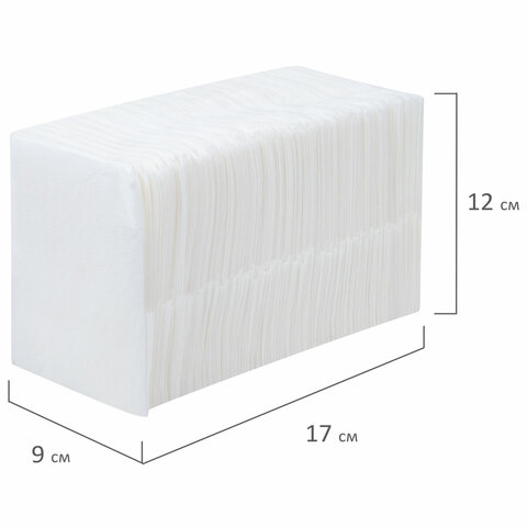 Салфетки бумажные для диспенсера (N2), LAIMA PREMIUM, КОМПЛЕКТ 36 пачек по 300 шт., 20х17 см, белые, 115501