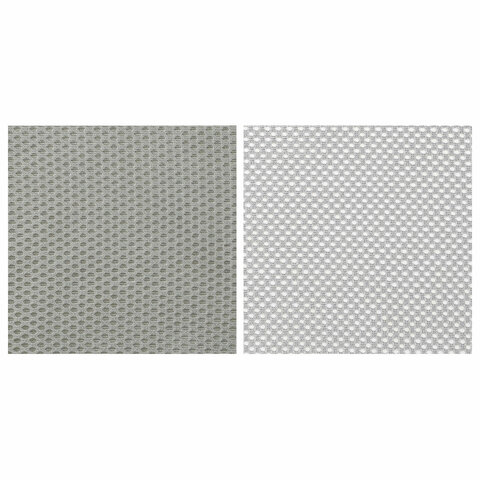 Кресло офисное МЕТТА "SU-B-8" пластик, ткань-сетка, сиденье мягкое, светло-серое