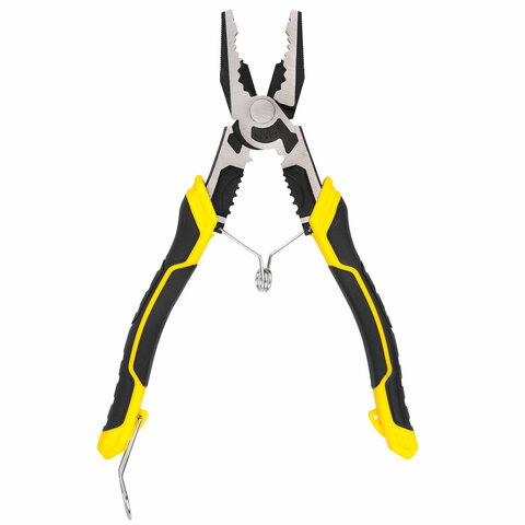 Плоскогубцы многофункциональные 14 в 1, 217 мм, CR-V - хромванадиевая сталь, ГРАНДМАСТЕР, PL-217, 671255