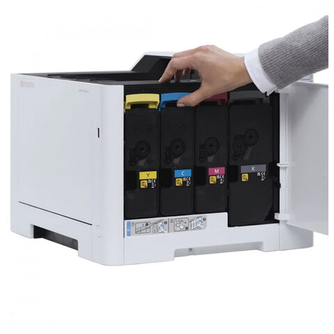 Принтер лазерный ЦВЕТНОЙ KYOCERA PA2100cwx А4, 21 стр./мин., 65000 стр./мес., ДУПЛЕКС, Wi-Fi, сетевая карта, 110C093NL0