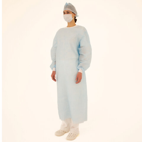 Комплект одноразовой одежды для хирурга КХ-04 стерильный 3 предмета, ГЕКСА
