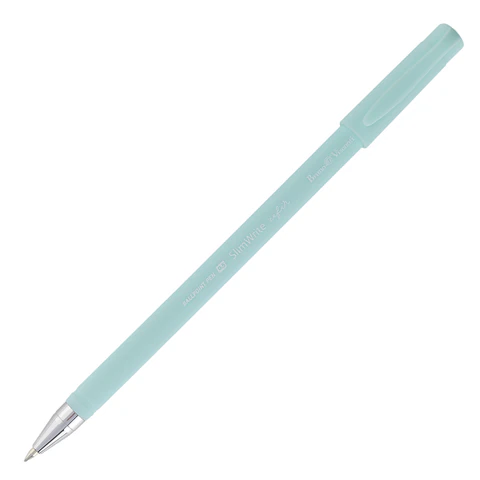 Ручка шариковая BRUNO VISCONTI "SlimWrite", "Zefir", СИНЯЯ, корпус ассорти, узел 0,5 мм, линия письма 0,3 мм, 20-0204