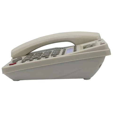 Телефон RITMIX RT-550 white, АОН, спикерфон, память 100 номеров, тональный / импульсный режим, белый, 80002154