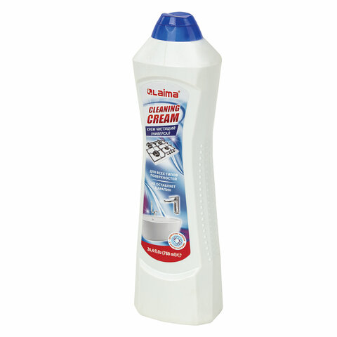 Чистящее средство универсальное крем 780 мл, LAIMA PROFESSIONAL "White fresh", 608661