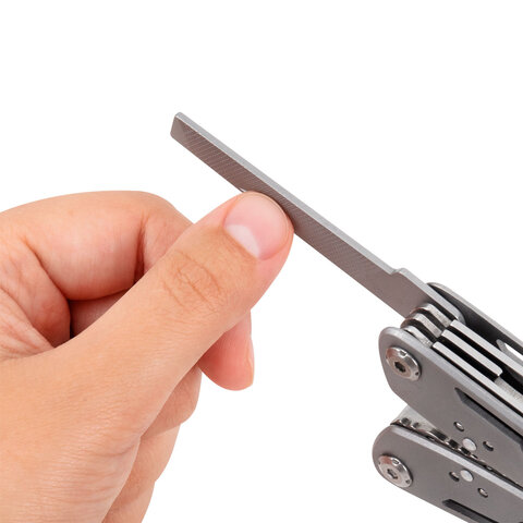 Мультитул армейский туристический с сумкой "22 в 1", пассатижи + 11 бит, нож, ТЕХ-ТОП, 671242