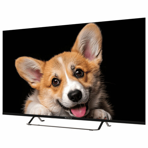 Телевизор TOPDEVICE TDTV50CS03U_BK, 50'' (126 см), 3840x2160, 4K, 16:9 SmartTV, Wi-Fi, Bluetooth, черный