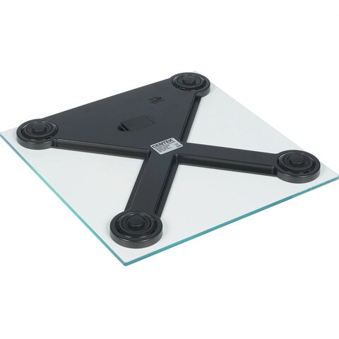 Весы напольные CENTEK CT-2428 "Остров", электронные, вес до 180 кг, квадрат, стекло, с рисунком, CT-2428 Остров